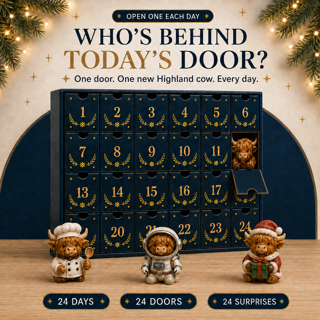 Highland Cow Christmas Advent Calendar – image 3