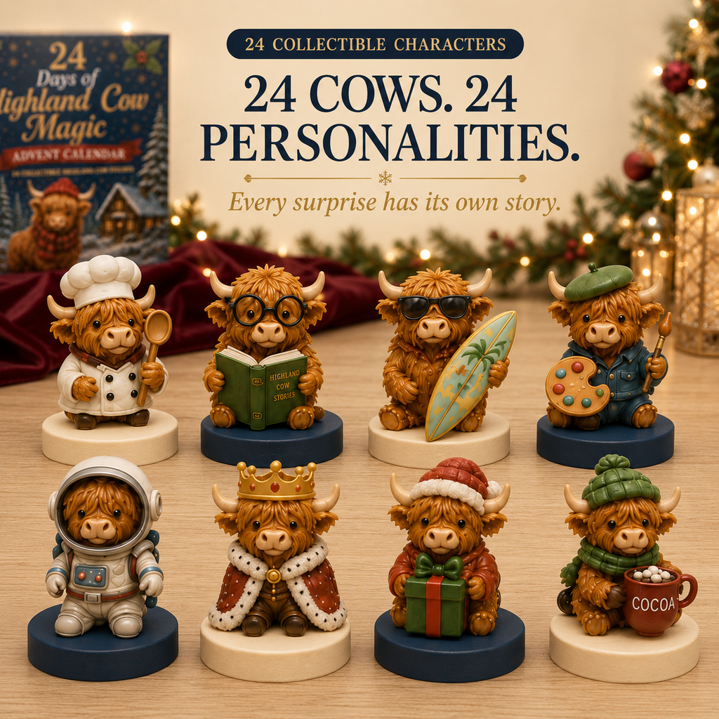 Highland Cow Christmas Advent Calendar – image 5