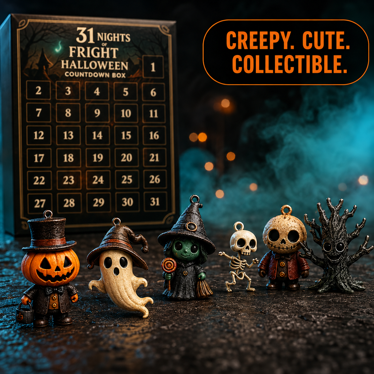 31 Nights of Fright Halloween Countdown Gift Box