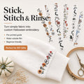 Halloween Water-Soluble Embroidery Transfer Stickers – Halloween water-soluble embroidery transfer stickers