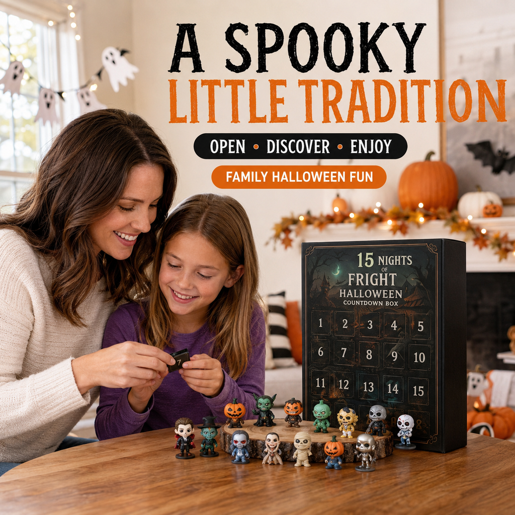 Spooky collectible character display for horror lovers