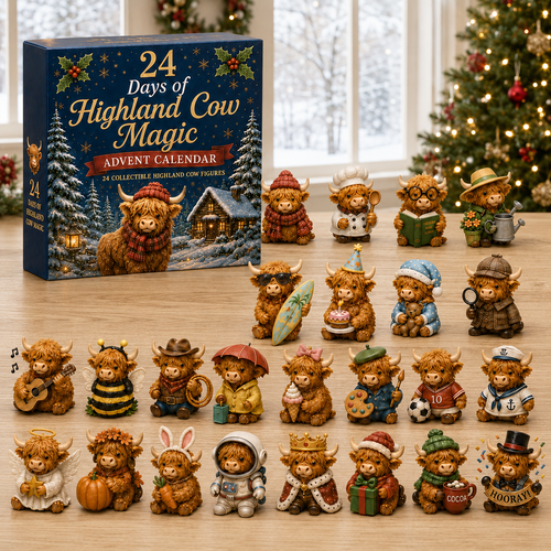 Highland Cow Christmas Advent Calendar – image 2