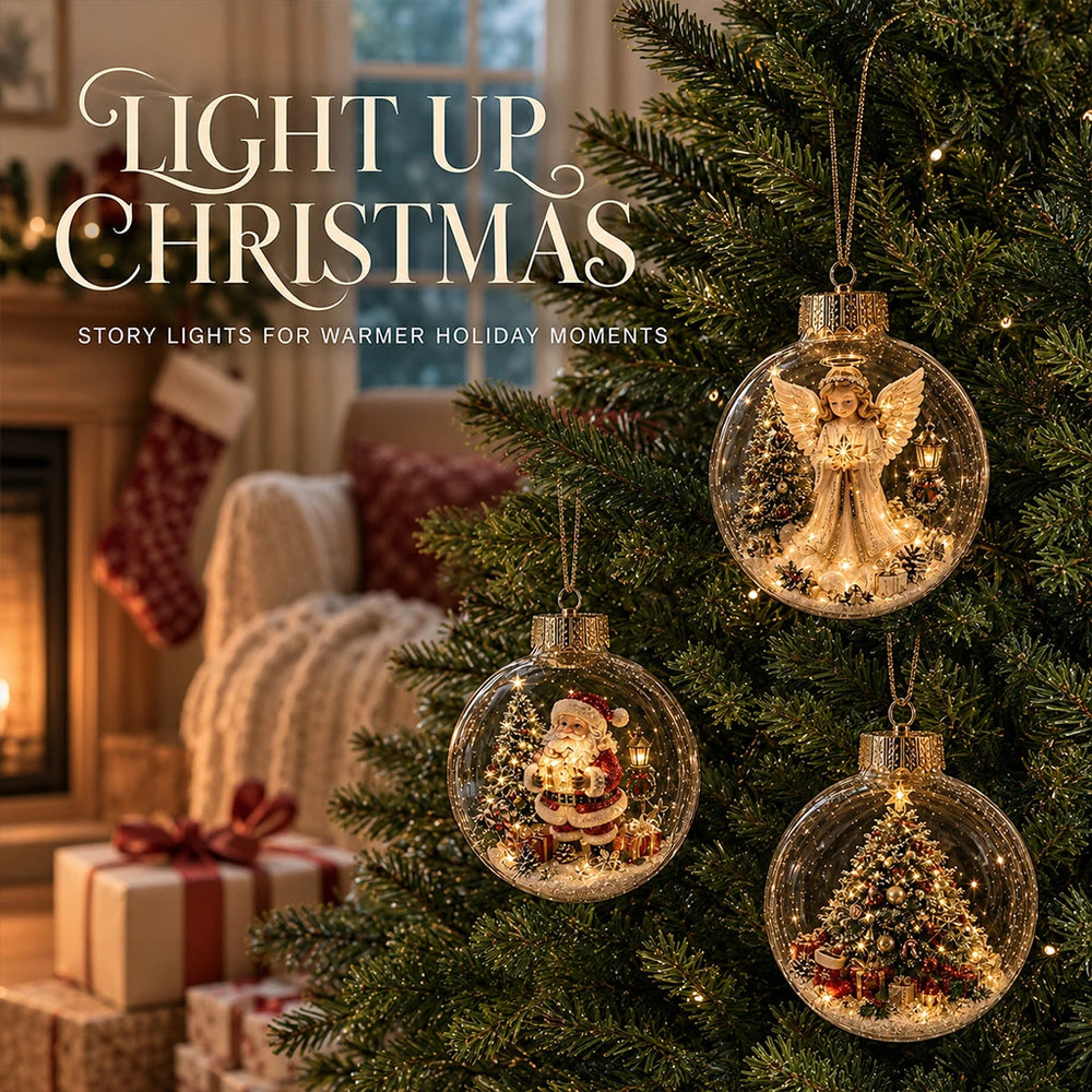 Light-Up Christmas Story Decoration