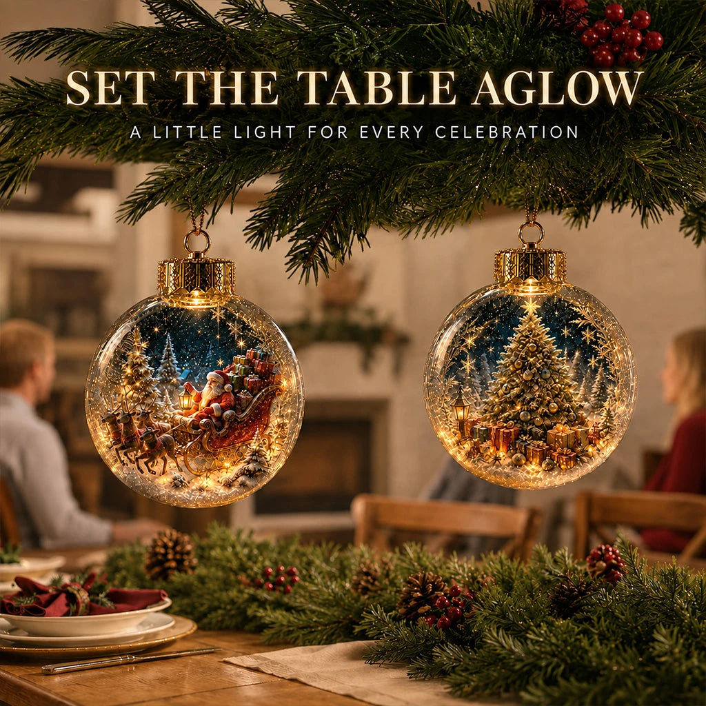 Light-Up Christmas Story Decoration