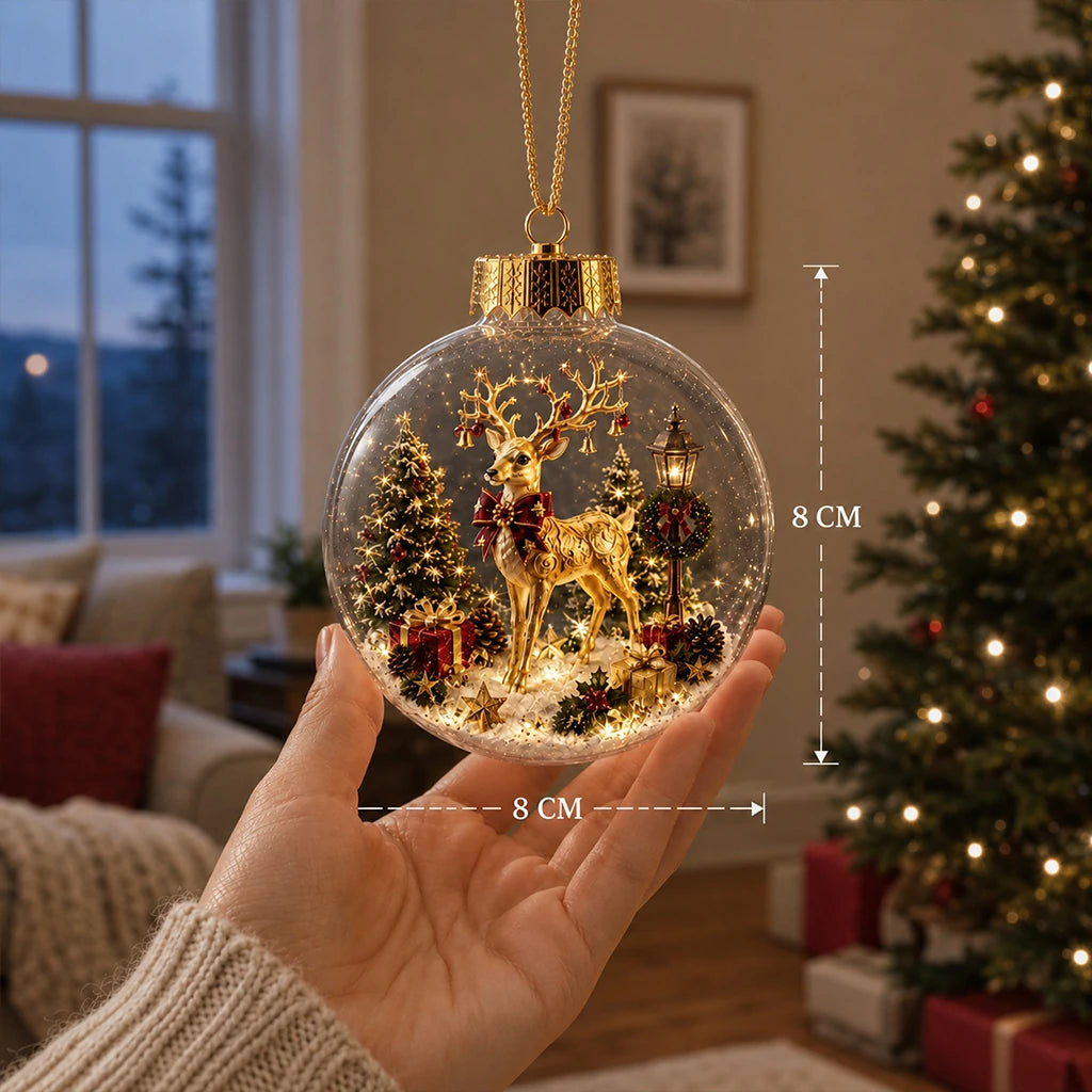 Light-Up Christmas Story Decoration