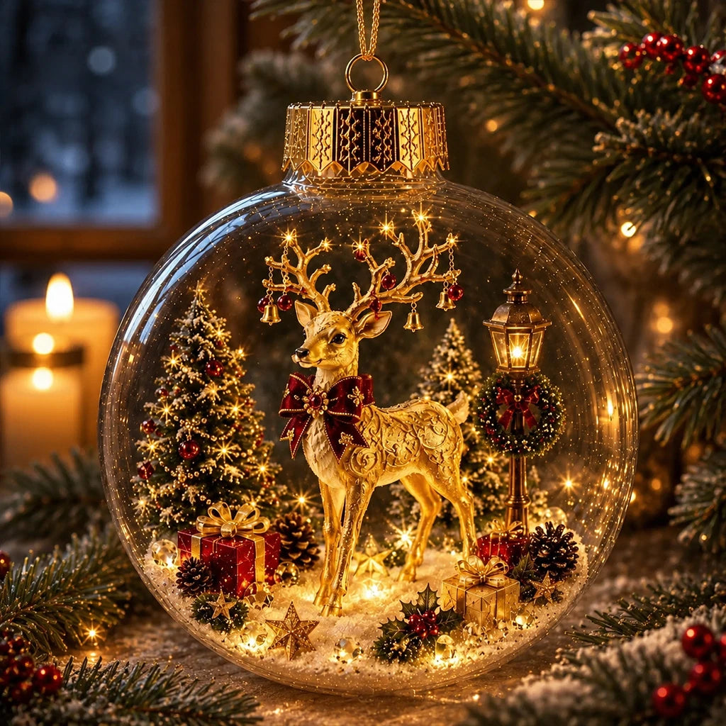 Light-Up Christmas Story Decoration